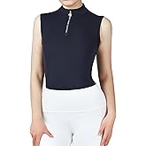 Harrison Howard Equestrian Shirts for Women Sleeveless Horse Riding Lightweight Quick-Dry Riding Shirts for Women