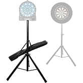 Turnart Dartboard Stand,Professional Dart Board Holder, 4KG Duty Portable Dartboard Stands for Adults, Dart Board Accessories Adjustable Height from 106 cm to 200 cm