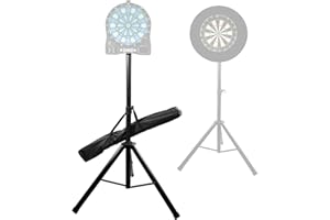 Turnart Dartboard Stand,Professional Dart Board Holder, 4KG Duty Portable Dartboard Stands for Adults, Dart Board Accessories Adjustable Height from 106 cm to 200 cm