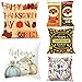 Challyhope Thanksgiving Day Festival Fall Harvest Decorative Pillow Case Sofa Waist Throw Cushion Cover Print Pillowslip (18