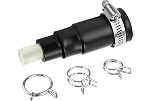 Dreyoo Garbage Disposal Dishwasher Connector Kit Compatible with Insinkerator Garbage Disposals, Dishwasher Drain Hose Adapter Include Inlet Connector, Clamp and Spring Clamp