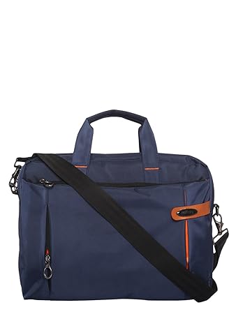 Impulse Polyester 16 Blue Laptop Briefcase