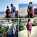 7Senses Sling Bag Crossbody Backpack Shoulder Bag - Travel Backpack Multipurpose Daypack for Men & Women,Wine Red,One Size