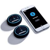 Compex Mini Wireless Electric Muscle Stimulator EMS with Tens 2 Pods, Smartphone Compatible with Mobile App Apple &amp; Android for Workouts &amp; Training Log