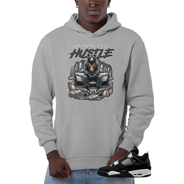 jordan 4 cool grey hoodie
