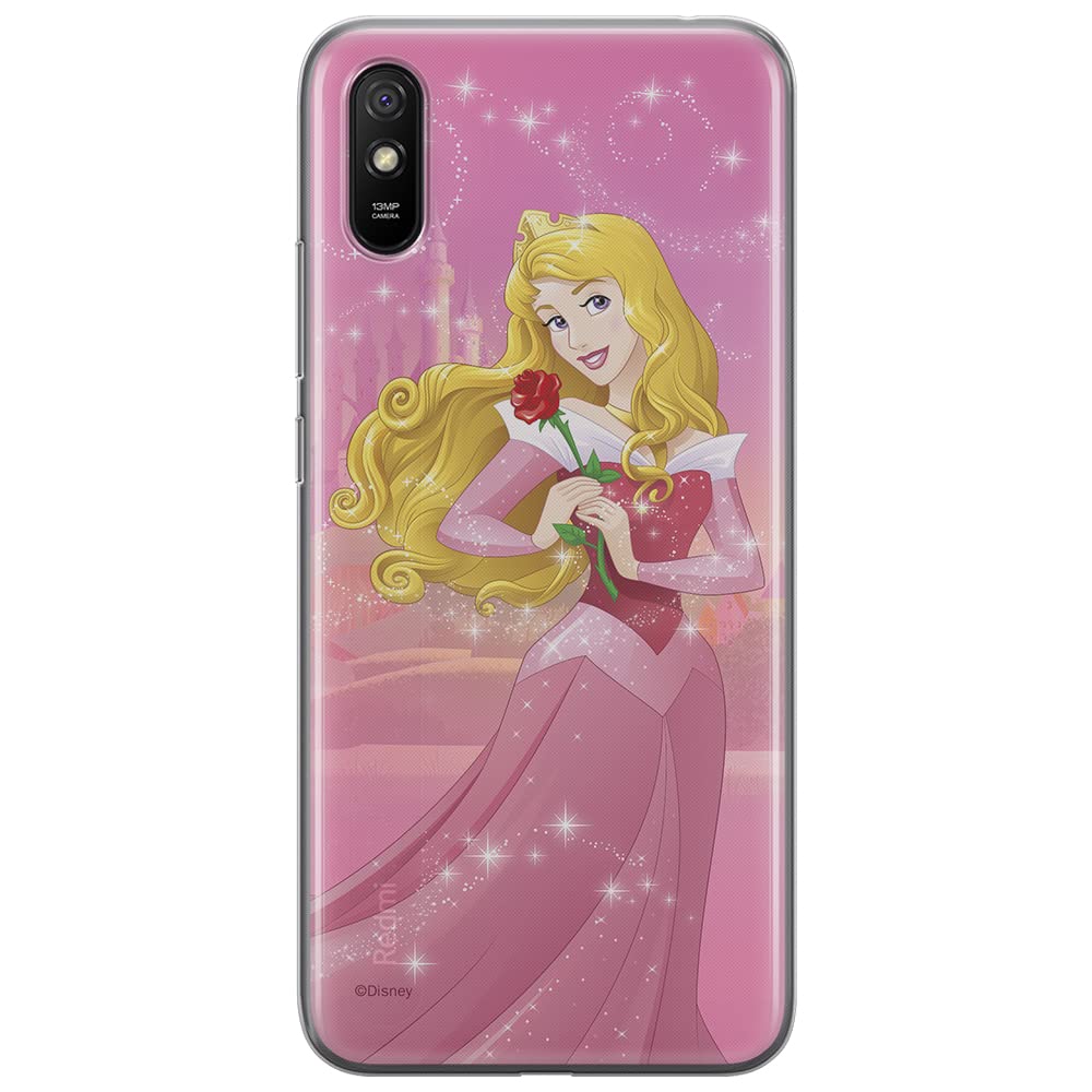 ERT GROUP mobile phone case for Xiaomi REDMI 9A original and officially Licensed Disney pattern Aurora 001 optimally adapted to the shape of the mobile phone, case made of TPU
