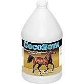 SmartEquine CocoSoya Oil, 1 Gallon, 32 Servings | Oil for Skin and Coat | Soybean and Coconut Oil for Overall Coat Shine and Horse Health | Nourishing Fatty Acids | Shiny Coat