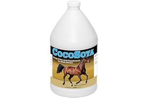 SmartEquine CocoSoya Oil | Oil for Skin and Coat | Contains Soybean and Coconut Oil for Overall Coat Shine and Horse Health | Nourishing Fatty Acids for a Lustrous Appearance | 1 Gallon