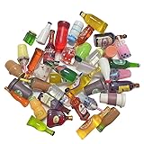 Juland 40PCS Miniature Mini Beer Drinks Decoration