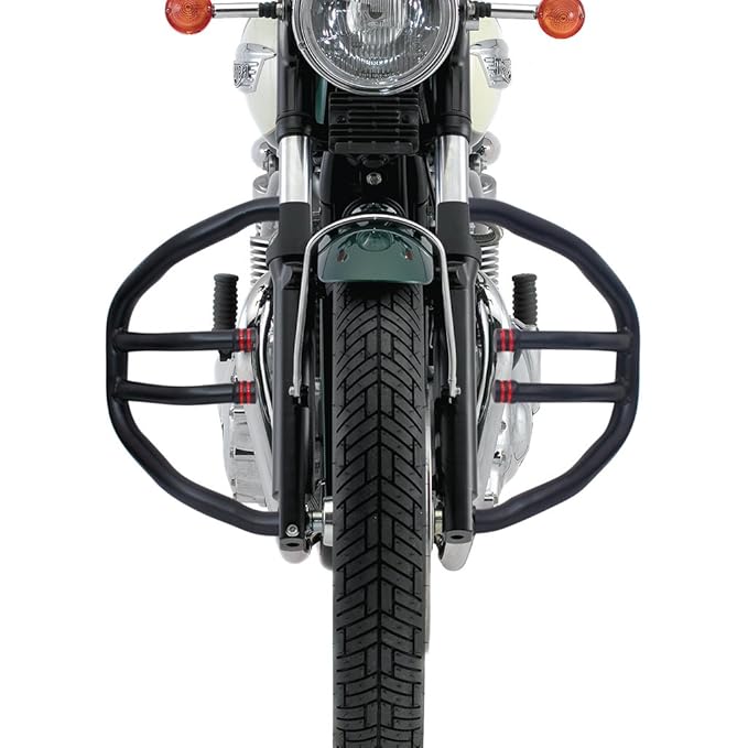 Speedwav Diamond 2 Rods Bike Safety Leg Crash Guard for Royal Enfield