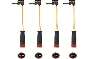 YMAUGP 4pcs 2115401717 Front Rear Disc Break Pad Wear Sensor for Mercedes-Benz CL500 2000-2006 for Mercedes-Benz S430 2000-2006