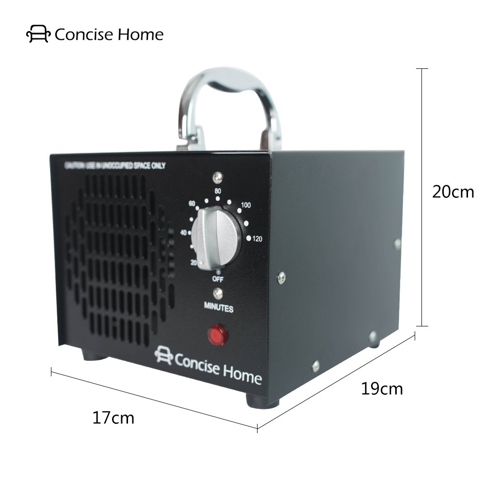 Concise Home 5000mg Commercial Air Ozone Generator & Air Purifier