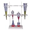 SP Bel-Art Polyethylene Imhoff Cone and Separatory Funnel Rack; 8.5 x ...