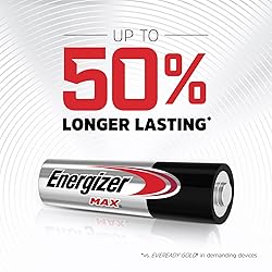 Energizer MAX AA Batteries, 12 Pack, Double A