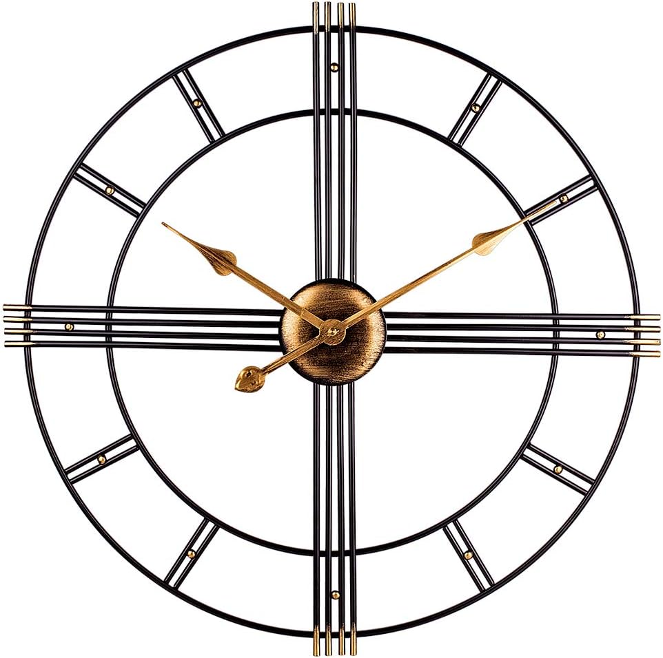 Best gold clocks for living room decor