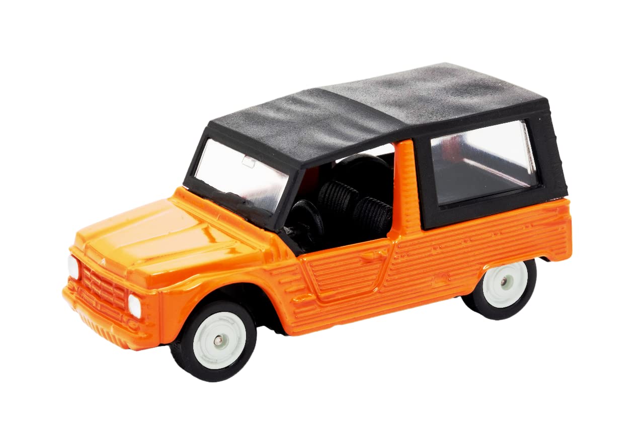 OPO 10 - Miniature car 3 inches (about 8 cms) CITROEN MEHARI 1968 orange - Welly 52397W