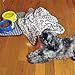 Bone Dry Embossed Bone Print Pet Blanket, 36x48