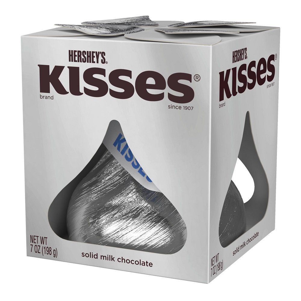 Galleon HERSHEY'S KISSES Chocolates, Giant GlutenFree Solid Milk