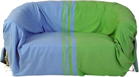 Fouta Futée Jeté De Canapé En Coton Fouta Multicolore