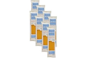 DeLallo Capellini Pasta, Angel Hair Pasta Made in Italy, Made with Only 100% Durum Wheat Semolina Flour, Bronze Cut, All Natural, Non-GMO, Kosher, Vegan, 1 Pound Bag, (8 Pack)