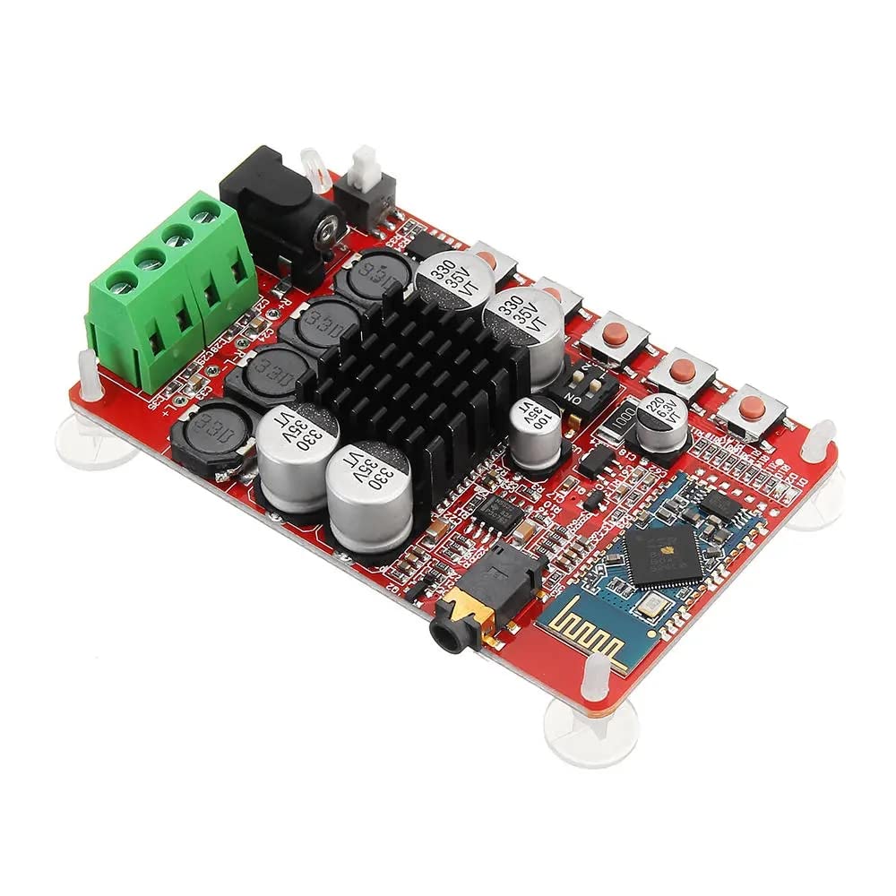 DollaTek TDA7492 2 x 50 Watt Dual Channel Amplifier Wireless Digital Bluetooth 4.0 CSR8635 Audio Receiver Amplifier Board 50W + 50W