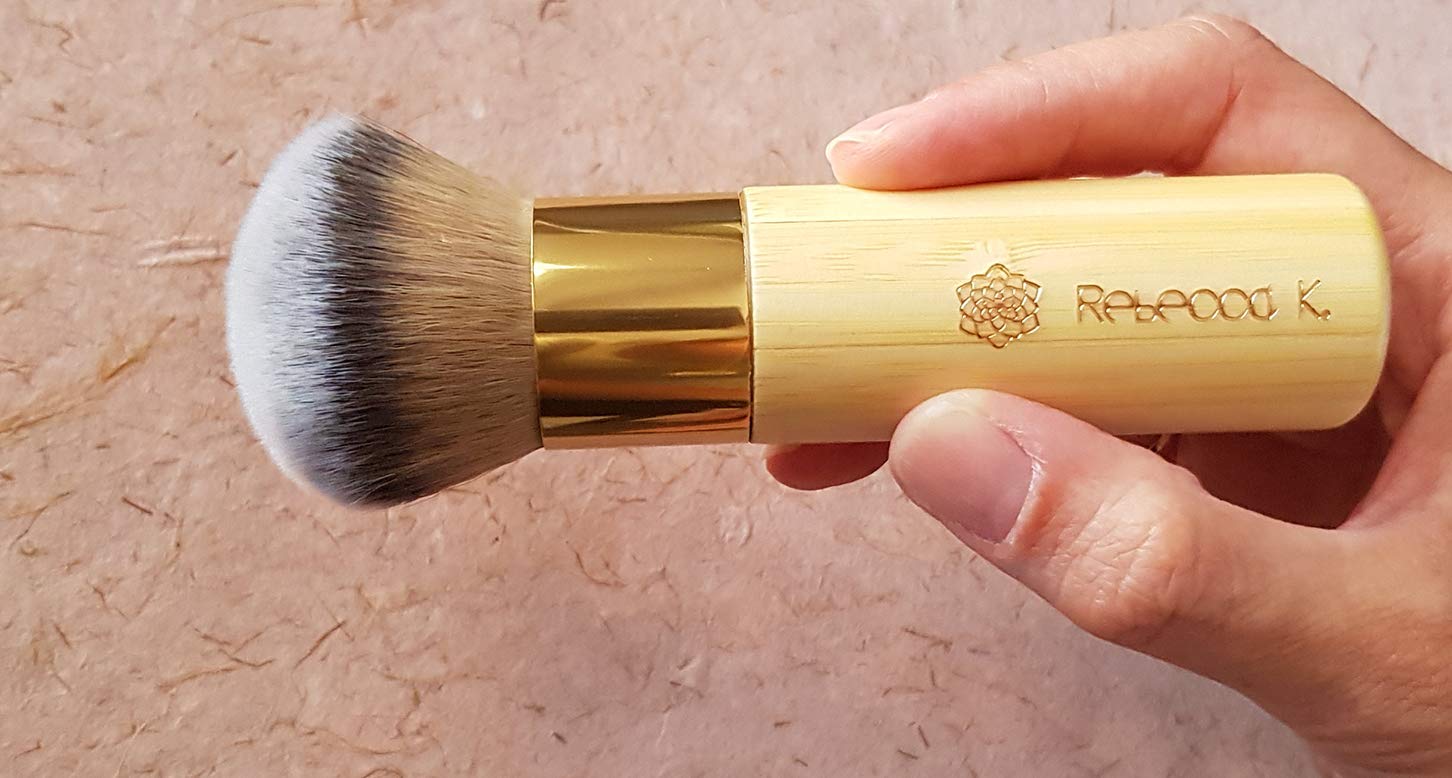 Kabuki Makeup Brush, Foundation Brush, Powder Brush, Pro Makeup Brush, Synthetic hair, Cruelty Free: Beauty