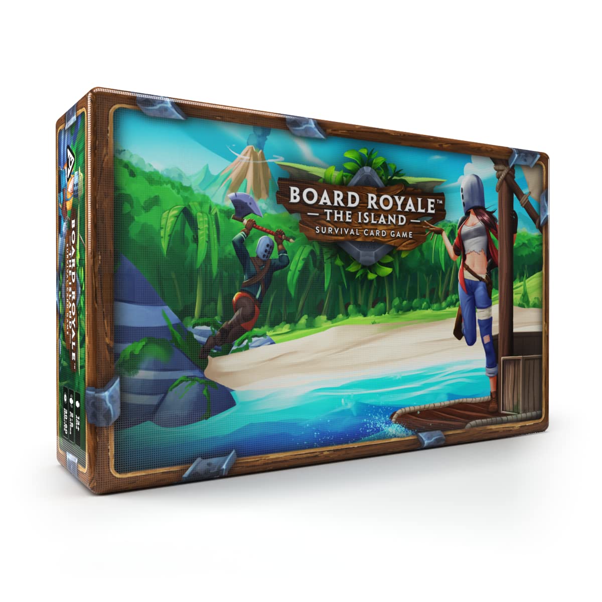 Board Royale: Base Game | Award Winning Survival Card Game With Battle Royale Mechanics | 2-6 Players | This Game Is A Friendship Breaker