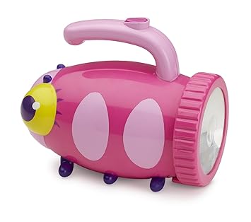 Melissa and Doug Sunny Patch Trixie Ladybug Flashlight with Easy-Grip Handle