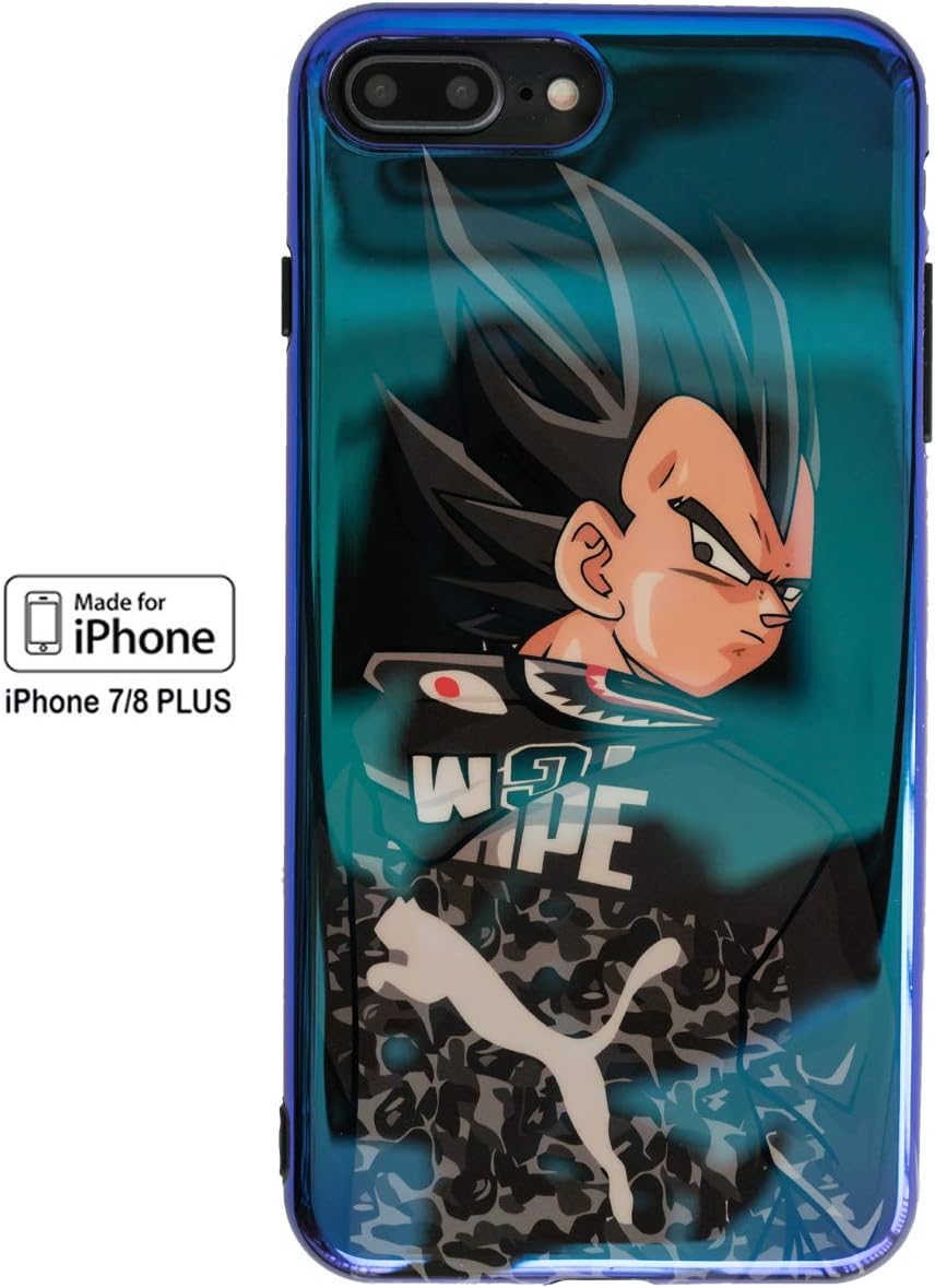 iPhone 8 Plus Case and 7 Plus case Hype DBZ Vegeta (iPhone &,8 Plus)