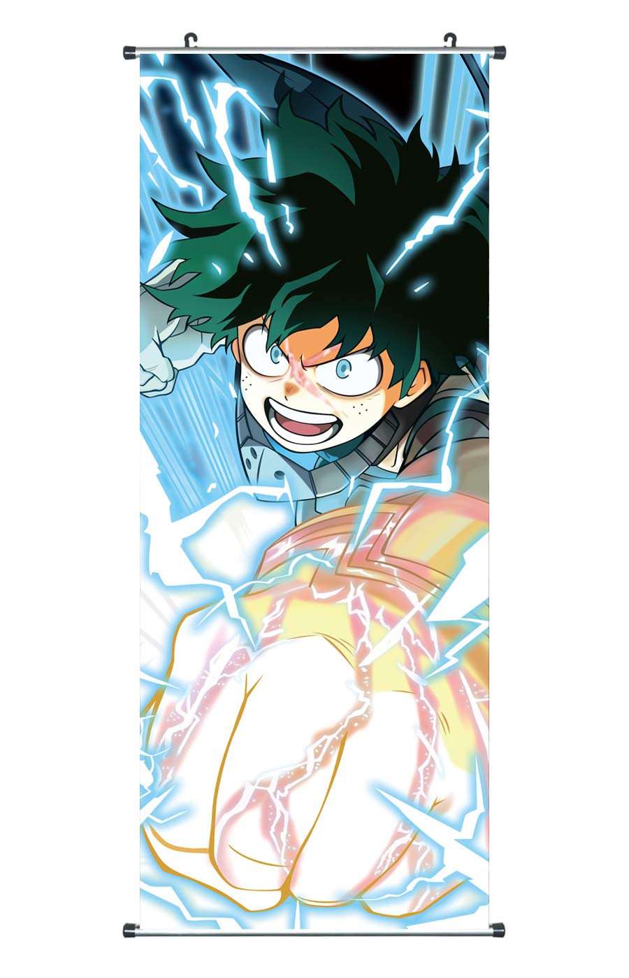 CoolChange Big My Hero Academia scroll / Kakemono made of fabric, 100x40cm, theme: Izuku Midoriya
