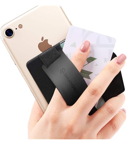Silicone Adhesive Phone Card Holder, Stick-On Pocket Phone Wallet – Nicole Lee Online - View #13