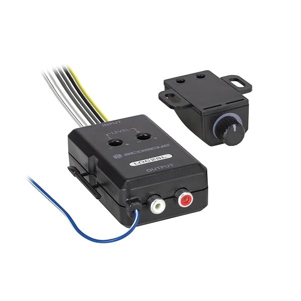 SCOSCHE LOC2SLSD CAR STEREO 2-CHANNEL ADJUSTABLE AMPLIFIER ADD-ON ADAPTER