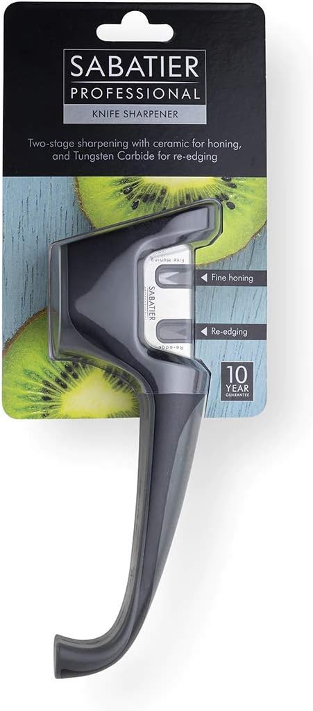Professional Two Stage Knife Sharpener, Sabatier, Easy to Use Sabatier Two Stage Sharpener - Image 3