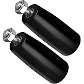 Cool Touch Damper Handle Fit for Weber Smokey Mountain WSM Kettle, 2Pcs | Grill Vent Damper Handle for Easy Adjustment, Durable Grill Handle, Easy-Grip Gril Accessories, Heat-Resistant