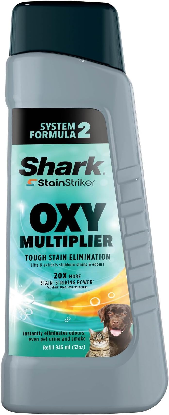 Shark StainStriker Oxy Multiplier 946ml Refill for CarpetXpert EX200UK