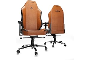 CYBEART | Vintage - NEO Series Gaming/Office Chair | 4D Armrest, NeoTek™ Leatherette, AeroMag™ Neck & Lumbar Pillow, Recline 