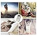 Uleader AM FM Pocket Digital Radio with Alarm Clock. (828 White)