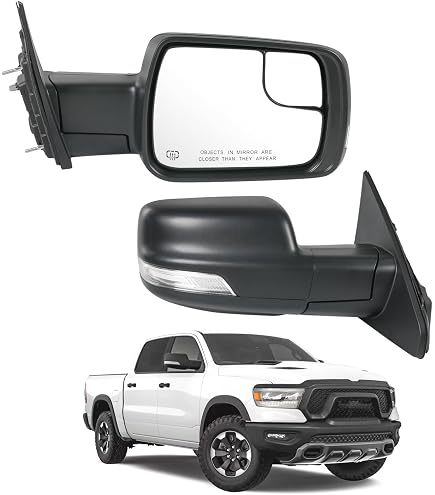 Aazon.co: YITAOTOR Right Passenger Side irror Copatible with 2009