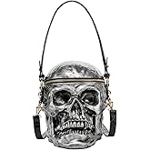 CerfoParlen Skull Purse for Women Horror Goth Crossbody Bag Halloween Gothic Purses