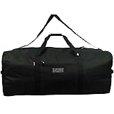 Heavy Duty Cargo Duffel Large Sport Gear Drum Set Equipment Hardware Travel Bag Rooftop Rack Bag