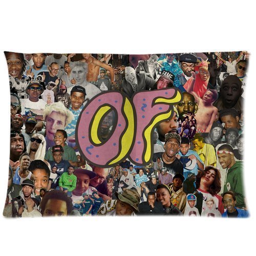 Odd Future Custom Design Pillowcase Pillow Sham Queen Size Pillow Cushion Case Cover Two Sides Printed 20x30 Inches