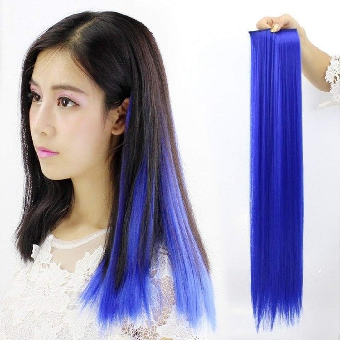 Verbier 2 Pcs Hair Extension Hair Streaks With Clips Military Pack Of 1