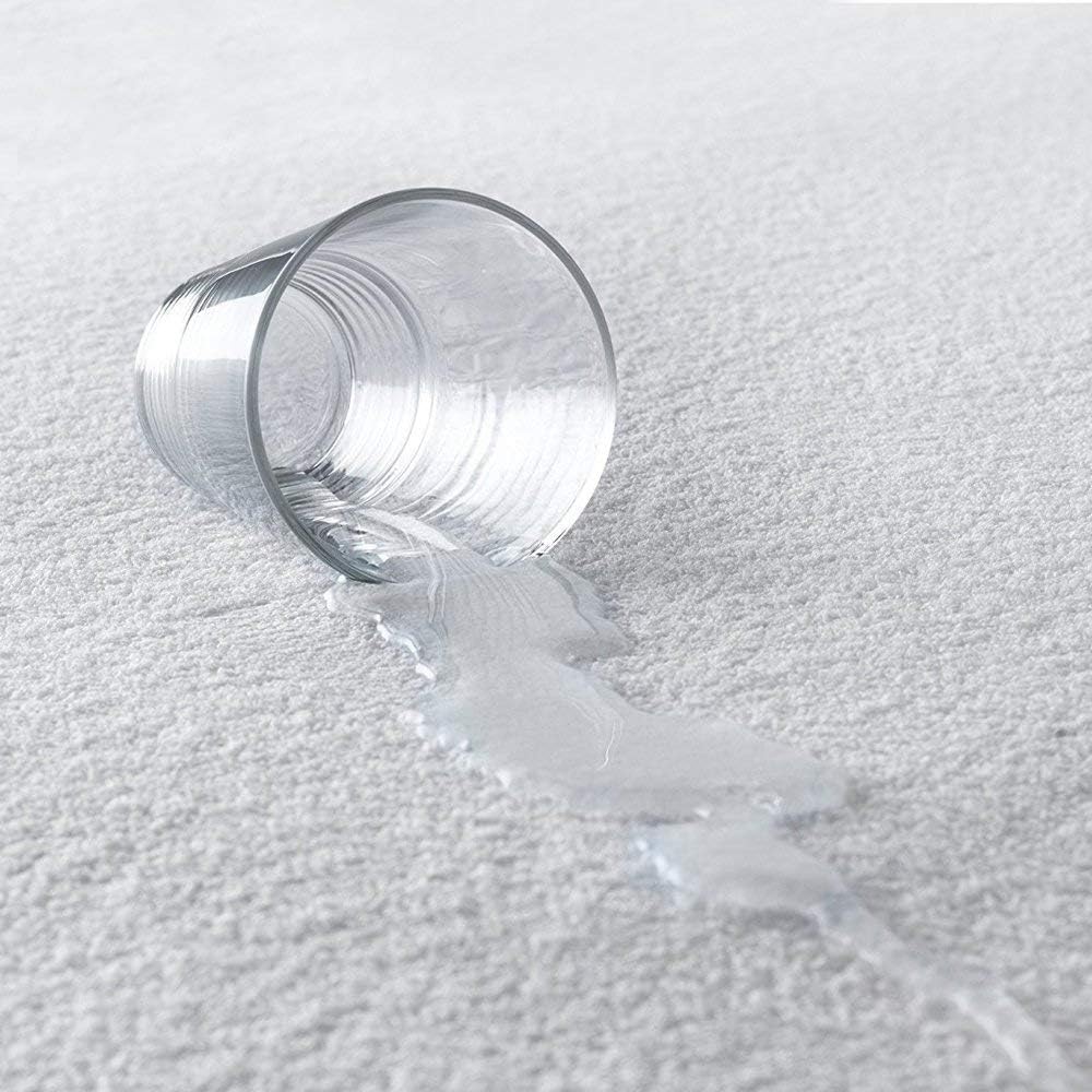 Bedecor 2 Packs Twin Size Waterproof Mattress Protector - Breathable Noiseless - Premium Fitted Cotton Terry Cover: Home & Kitchen