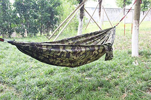 Suyi Double Camping Hammock Swing Set With Tree Straps Carry