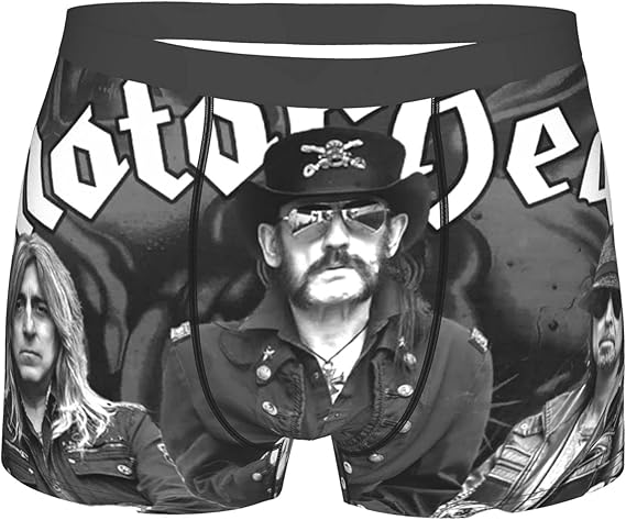 Amazon Co Jp モーターヘッド Motorhead ロックンロール2ポリエステル繊維メンズボクサーブリーフファッション セクシーな個性トレンドユースボクサーパンツスポーツ通気性メンズ学生ボクサーパンツ 服 ファッション小物