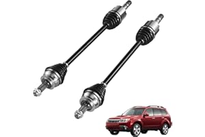 VEVOR CV Axle Shaft Assembly, 2 Pieces Front Left & Right (Driver and Passenger Side), Automotive Replacement CV Joint Axles Pair Compatible with 2009-2013 Forester, Alloy Steel & Carbon Steel