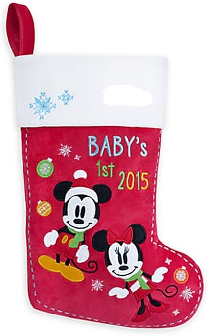 Disney Chaussette De Noel Pour Bebe Mickey Et Minnie Mouse Amazon Fr Cuisine Maison