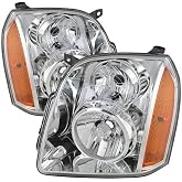 Xtune HD-JH-GMCY07-AM-C GMC Yukon Headlight