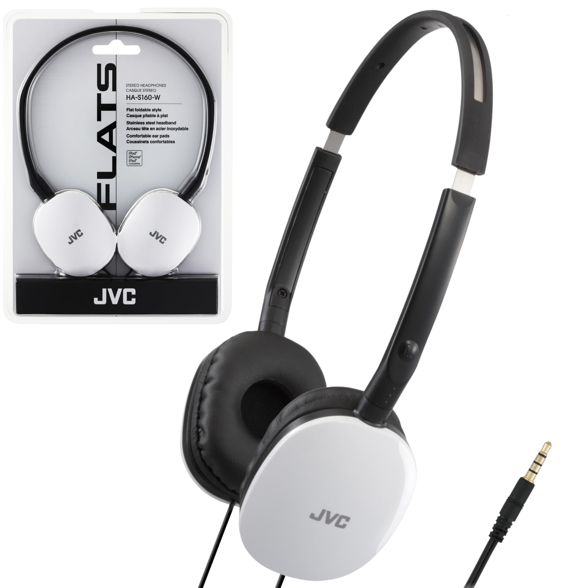 JVC HAS160W Headphones