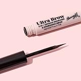 Barry M Ultra Brow 2-in-1 Defining Browliner & Serum Black Eyebrow Makeup view 5